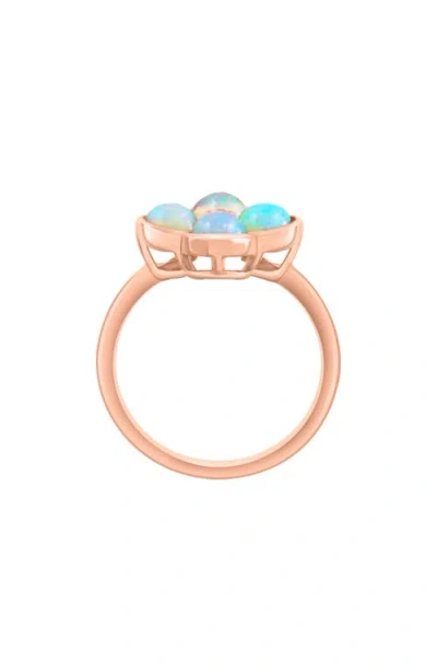 Effy Diamond & Ethiopian Opal Ring In Gold