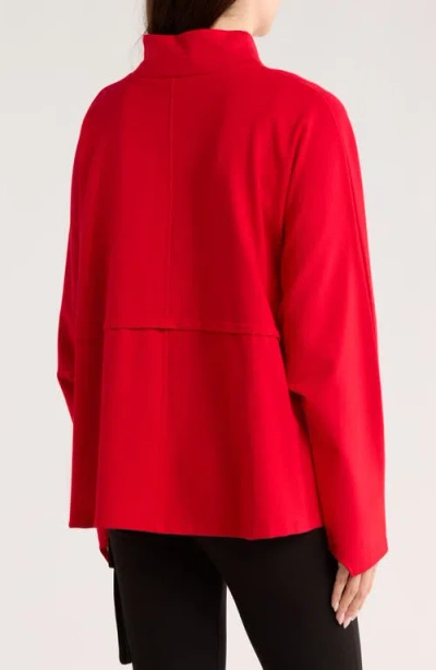 Patrizia Luca Oversized Sweatshirt In Red