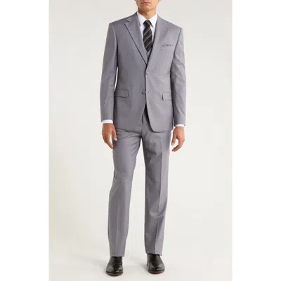 Zegarie Grey Mélange 3-piece Suit In Gray