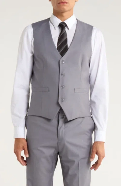 Zegarie Grey Mélange 3-piece Suit In Gray