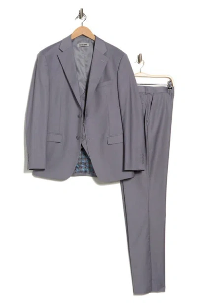 Zegarie Grey Mélange 3-piece Suit In Gray
