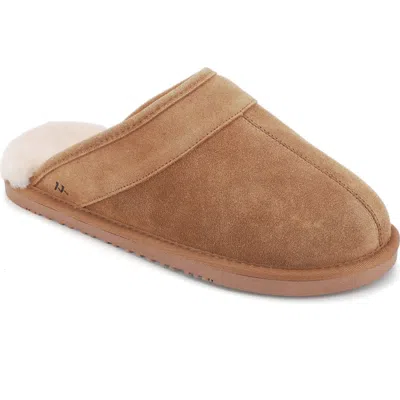 Mykos Edward Faux Shearling Lined Slipper In Multi