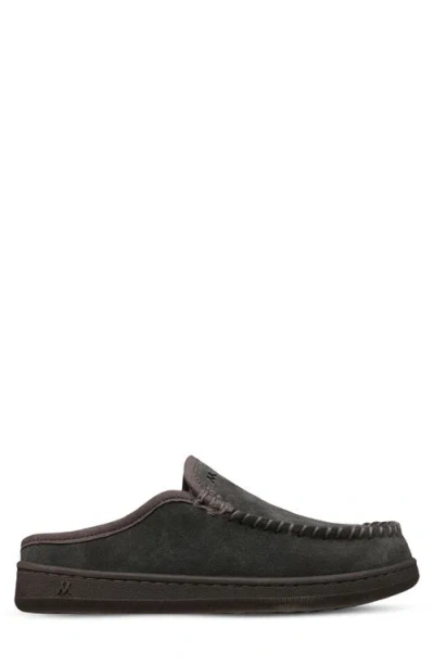 Mykos Craig Faux Shearling Lined Slipper In Gray