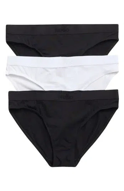 Hugo Boss Boss Triplet Pure Briefs In Black