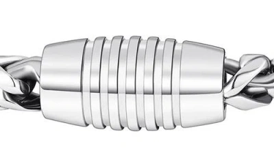 Geoffrey Beene Franco Chain Bracelet In Silver