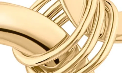 Jardin Modern Statement Rings Necklace In Gold