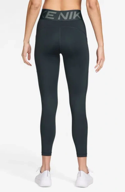 Nike Pro Sculpt High-waisted Pocket 7/8 Leggings In Black