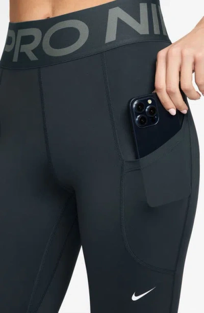 Nike Pro Sculpt High-waisted Pocket 7/8 Leggings In Black