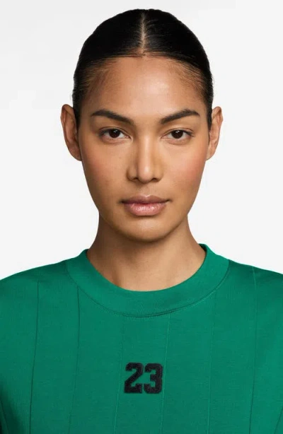 Jordan 23 Appliqué Loose Fit Top In Green