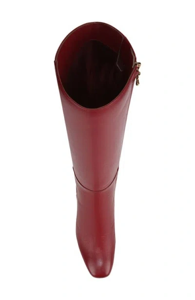 Circus Ny By Sam Edelman Women's Billie Wide-calf Knee-high Block-heel Dress Boots In Burgundy
