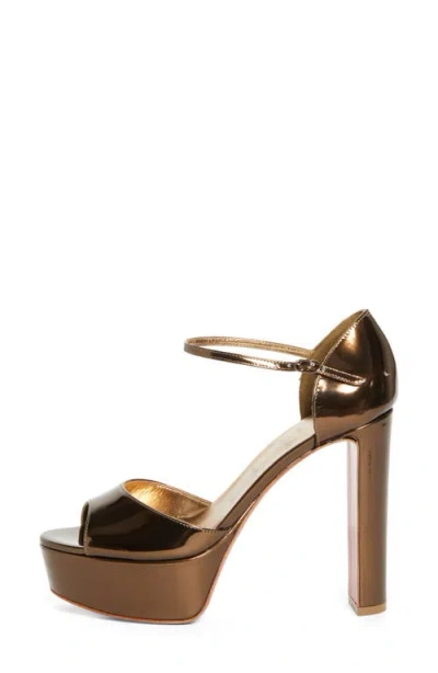 Christian Louboutin Sandaloo Metallic Peep-toe Sandal In Multi