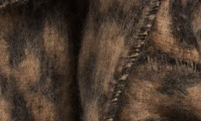 Bp. Fringe Blanket Scarf In Brown