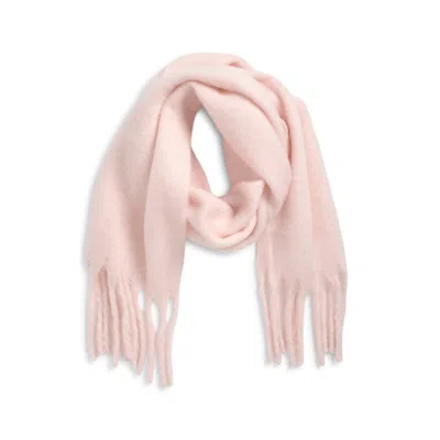 Bp. Fringe Blanket Scarf In Pink