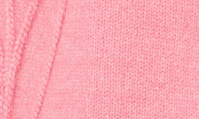 Cece Women's Flower Embroidery Long Sleeves Cardigan Sweater In Pink