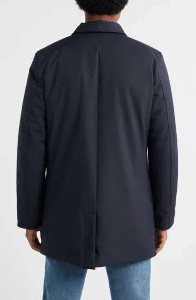 Save The Duck Sid Twill Jacket With Removable Hood In Black