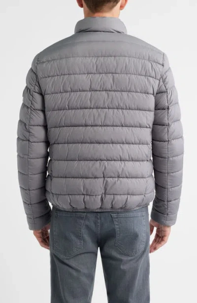 Save The Duck Erion Water Repellent Quilted Puffer Jacket In Gray