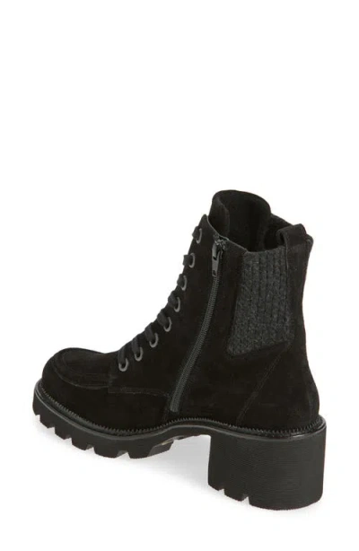 Paul Green Cassidy Hiker Boot In Black