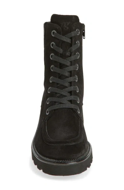 Paul Green Cassidy Hiker Boot In Black
