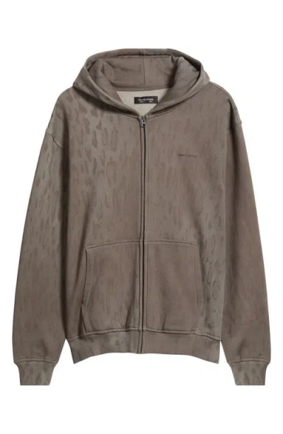 Santo Studio Preda Zip Hoodie In Gray