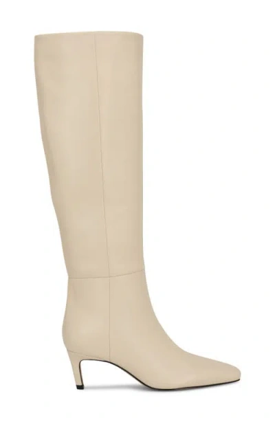 Nine West Women's Caddy Tall Kitten Heel Boots In Neutral