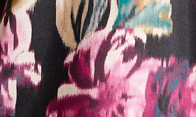 Tommy Bahama Jeweled Blooms Silk Top In Multi