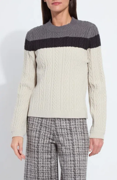 Lyssé Lysse Gabriel Cozy Cable Sweater In White
