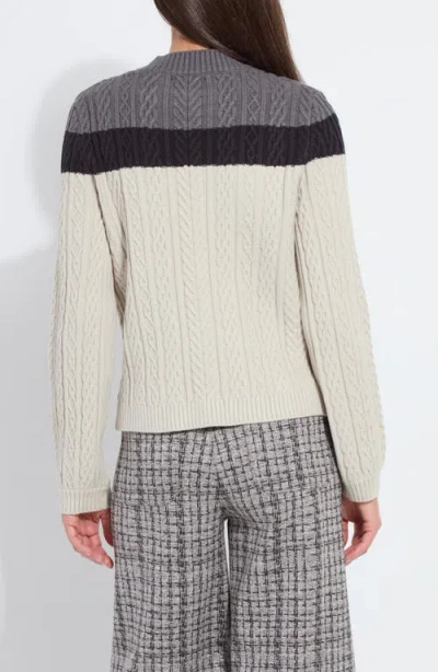 Lyssé Lysse Gabriel Cozy Cable Sweater In White