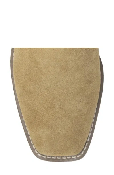 Mia Women's Dagny-s Square Toe Western Style Boots In Brown