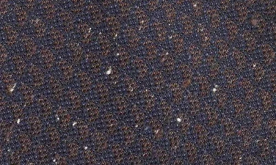 Canali Neat Silk Tie In Brown