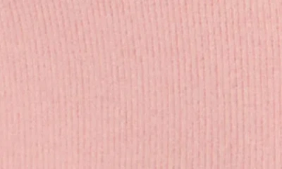 English Factory Knit Crop Zip Jacket In Pink