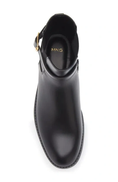 Mango Piero Chelsea Boot In Black