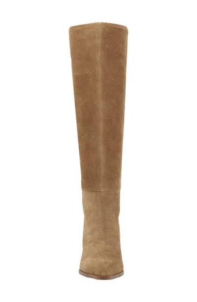 Marc Fisher Ltd Tarrie Tall Block Heel Boot In Neutral