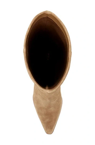 Marc Fisher Ltd Tarrie Tall Block Heel Boot In Neutral