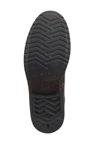 Frye Hudson Lace-up Boot In Black