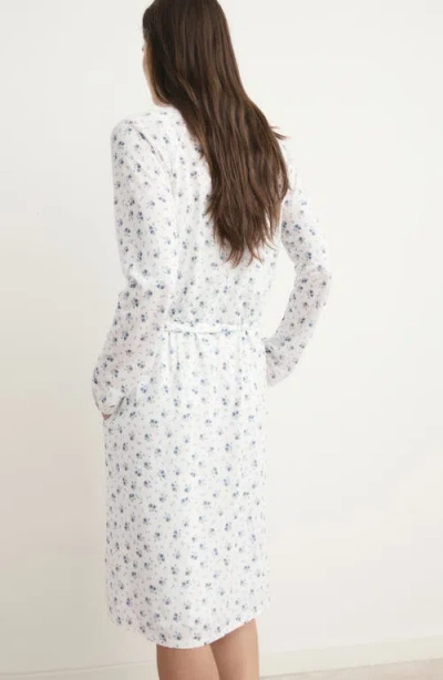 Mango Floral Print Robe In Multi