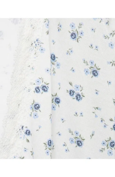 Mango Floral Print Robe In Multi