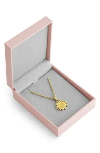 Anabel Aram Jewelry Zodiac Cubic Zirconia Pendant Necklace In Gold