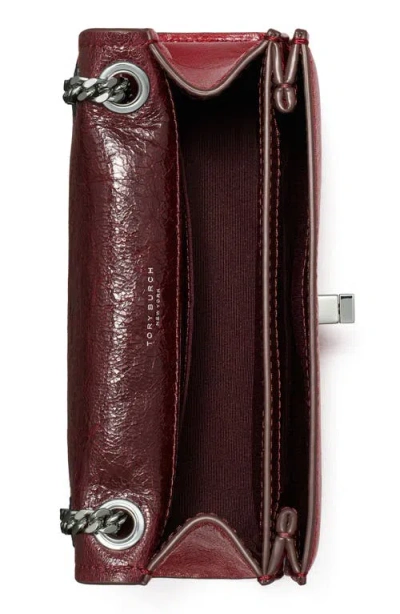 Tory Burch Mini Kira Turnlock Convertible Crossbody Bag In Pink