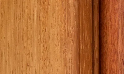 Commune Stacked Wood Bookend In Brown