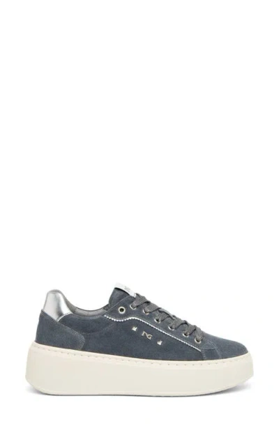 Nerogiardini Platform Sneaker In Blue