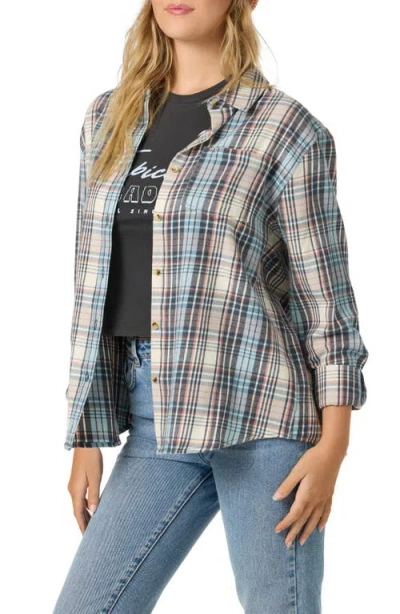 O'neill Logan Brushed Flannel Button-up Shirt In Multi