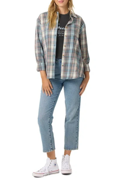 O'neill Logan Brushed Flannel Button-up Shirt In Multi