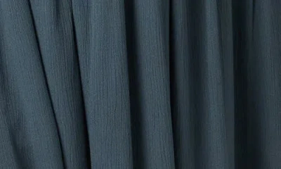 O'neill Gracyn Smocked Long Sleeve Maxi Dress In Gray