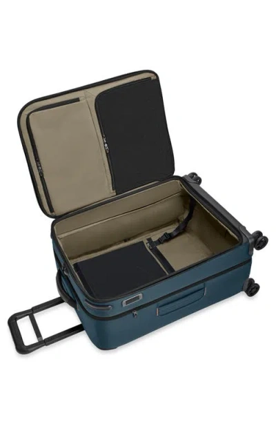 Briggs & Riley Ocean Zdx Medium Expandable Four-wheel Woven Suitcase 66cm In Orange