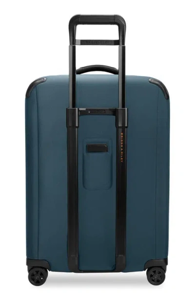 Briggs & Riley Ocean Zdx Medium Expandable Four-wheel Woven Suitcase 66cm In Orange