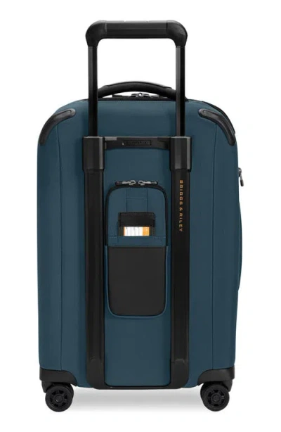 Briggs & Riley Zdx Essential 22-inch Expandable Carry-on Spinner Suitcase In Pattern