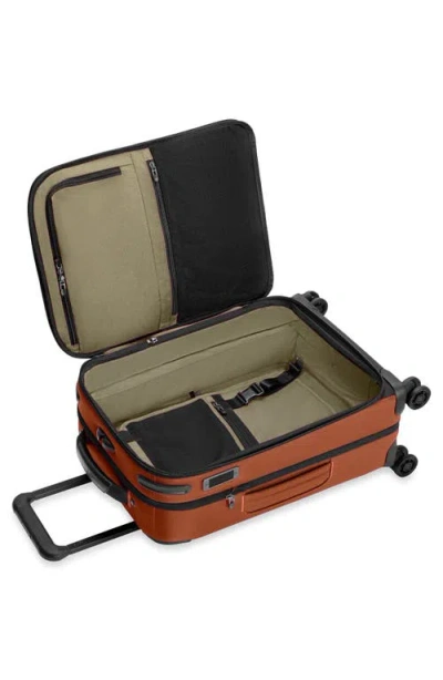 Briggs & Riley Zdx Essential 22-inch Expandable Carry-on Spinner Suitcase In Pattern