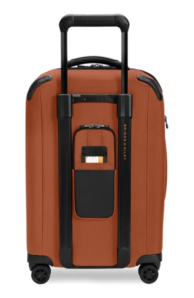 Briggs & Riley Zdx Essential 22-inch Expandable Carry-on Spinner Suitcase In Pattern