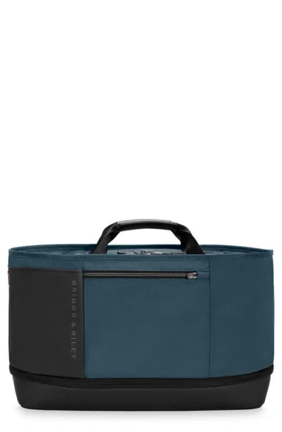 Briggs & Riley Zdx Expandable Overnighter In Orange