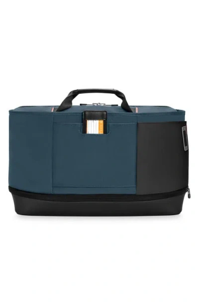 Briggs & Riley Zdx Expandable Overnighter In Orange